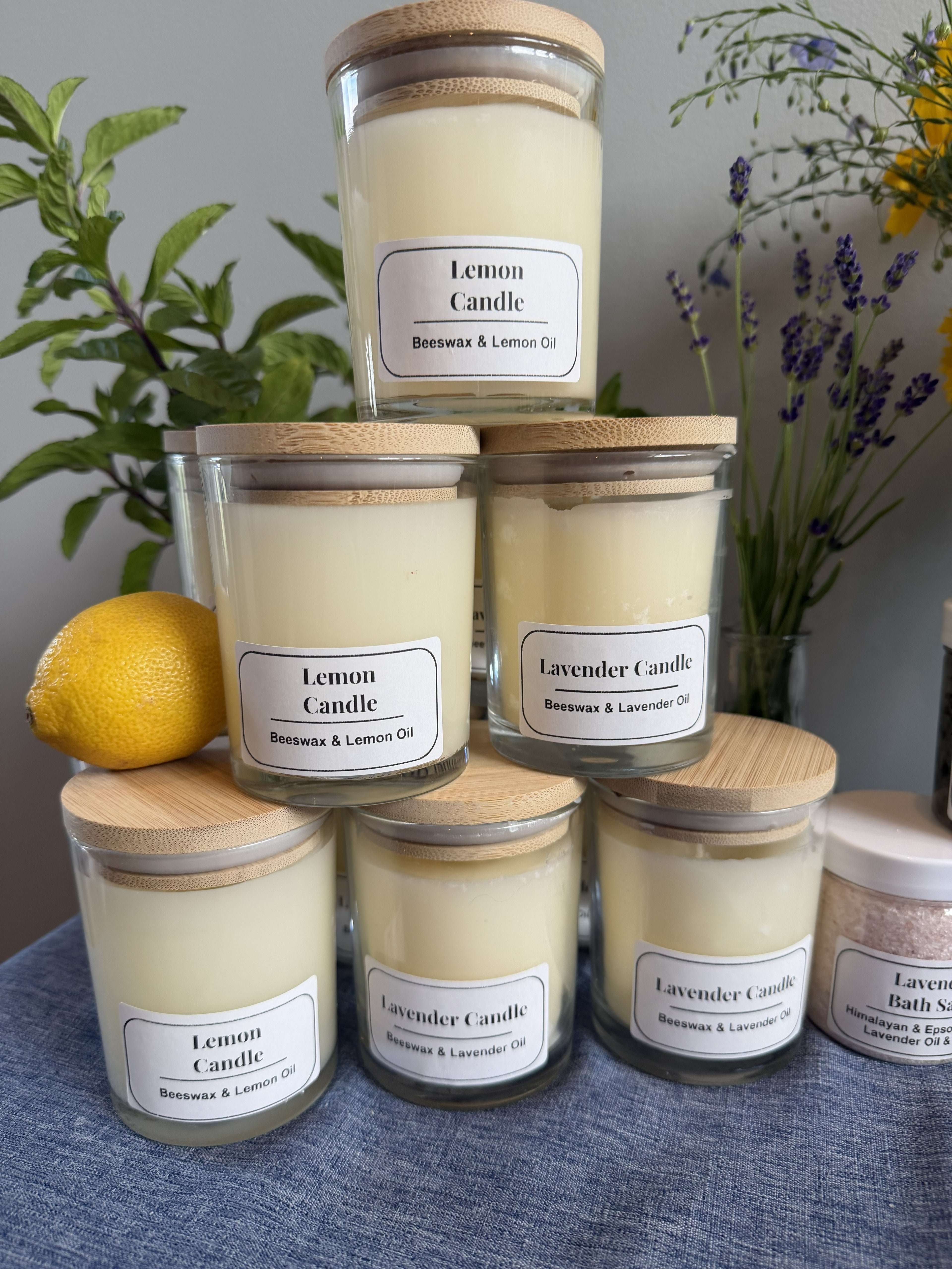 Lavender Candle